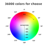 LUXCeO Bâton lumineux LED RGB multicolore pour photos et vidéos, contrôle par application, température de couleur réglable, étanche, lampe d'appoint portable avec télécommande, P200 RGB