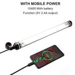 LUXCeO P7RGB Pro Bâton lumineux LED coloré pour photos et vidéos, contrôle par application, température de couleur réglable, étanche, lampe d'appoint LED portable avec télécommande, P7RGB Pro