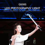 LUXCeO Q508S Lampe torche LED portable à double température de couleur 1000 lm pour photos et vidéos, Q508S