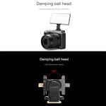 Support universel pour griffe flash d'appareil photo LUXCeO PA1 avec rotule amortissante, PA1