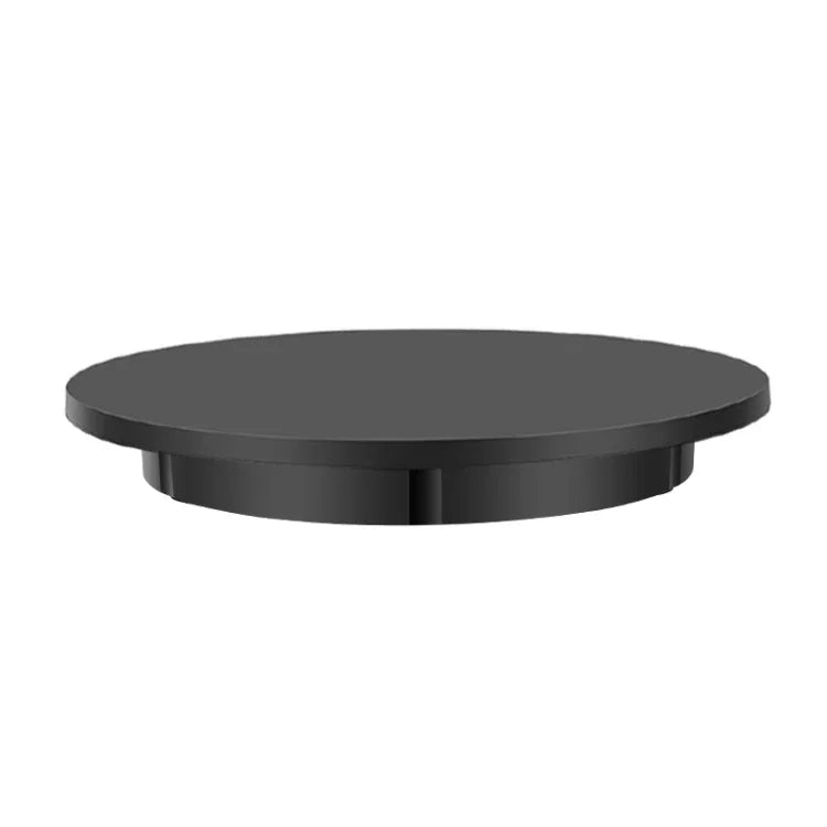 Plateau tournant électrique de 60 cm pour présentoirs, charge maximale : 100 kg, alimentation secteur, prise américaine, 60 cm, prise américaine