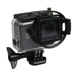Objectif macro professionnel 58 mm x16 pour caméra d'action GoPro HERO5 Sport, filtre macro, base d'objectif, bague d'adaptation, capuchon de protection, dragonne anti-perte et chiffon de nettoyage inclus.