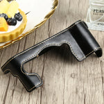 Étui demi-boîtier en cuir PU avec filetage 1/4 pouce pour FUJIFILM X-T4