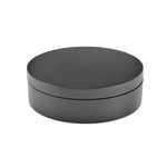 Plateau tournant électrique mat de 12 cm, support d'affichage, accessoire de prise de vue vidéo, charge maximale : 3 kg, noir mat, blanc mat.
