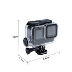 Boîtier étanche de charge 30 m avec boucle et vis pour GoPro HERO10 Black / HERO9 Black, compatible avec GoPro HERO9 Black / Charge