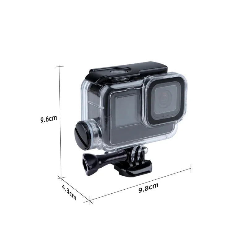Boîtier étanche de charge 30 m avec boucle et vis pour GoPro HERO10 Black / HERO9 Black, compatible avec GoPro HERO9 Black / Charge