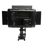 Godox LED308C II, lampe de photographie à intensité variable de 308 LED, 860 lux, éclairage professionnel pour vlogging, vidéo et studio photo, compatible avec les appareils photo reflex numériques Canon/Nikon.