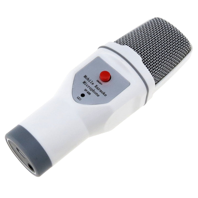 Microphone à condensateur d'enregistrement karaoké pour téléphone mobile SF-690, microphone professionnel pour chat en direct karaoké