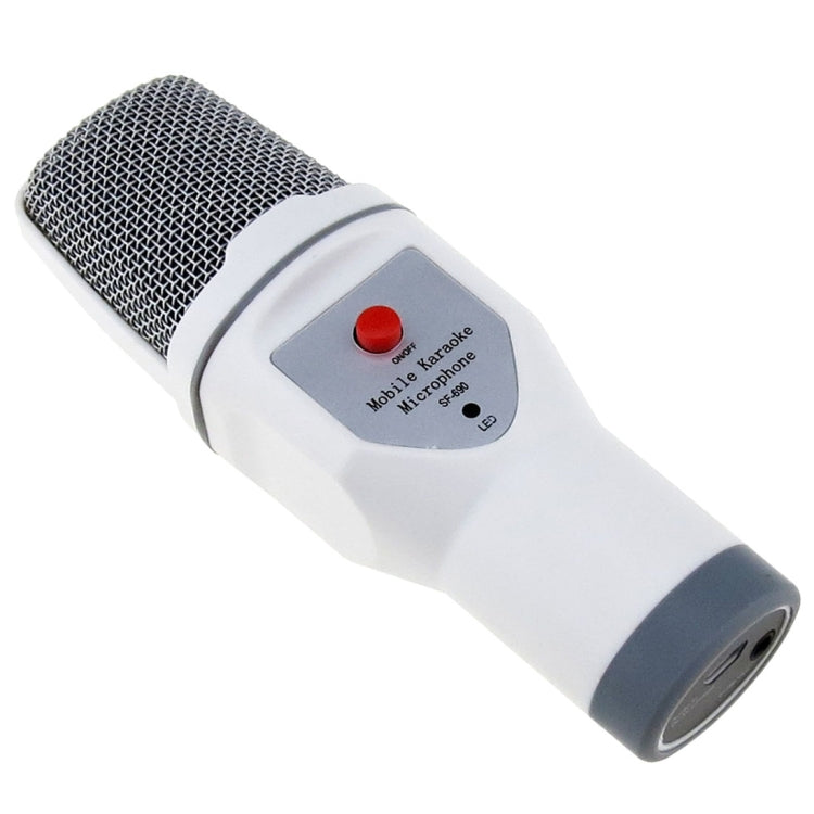 Microphone à condensateur d'enregistrement karaoké pour téléphone mobile SF-690, microphone professionnel pour chat en direct karaoké