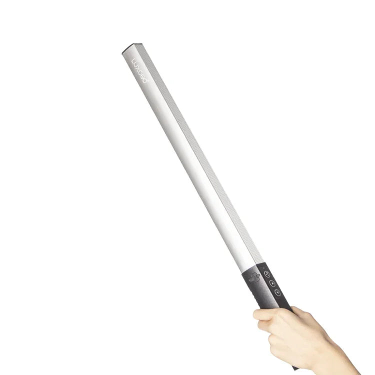 LUXCeO Q508A Lampe LED portable étanche pour photos et vidéos, 8 couleurs, avec télécommande.