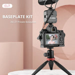 Plaque de base en L pour carte d'extension YELANGU CL7 pour Nikon Z6/Z7, CL7 pour Nikon Z6