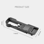 Plaque de base en L pour carte d'extension de caméra YELANGU CL12 pour Sony ZV-1, CL12 pour Sony ZV-1
