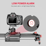 Rail de guidage électrique YELANGU L80TC 80 cm avec télécommande 2,4 GHz pour appareils photo reflex/caméras vidéo, L80TC 80 cm