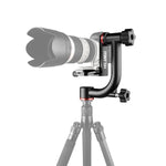 Tête de trépied à cardan horizontal YELANGU A201 à 360 degrés pour appareils photo DV et reflex, A201