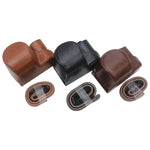 Étui intégral en cuir PU pour appareil photo Sony ZV-E10
