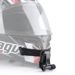 Support de casque avec boucle en J pour GoPro, Insta360, DJI et autres caméras d'action, support de casque