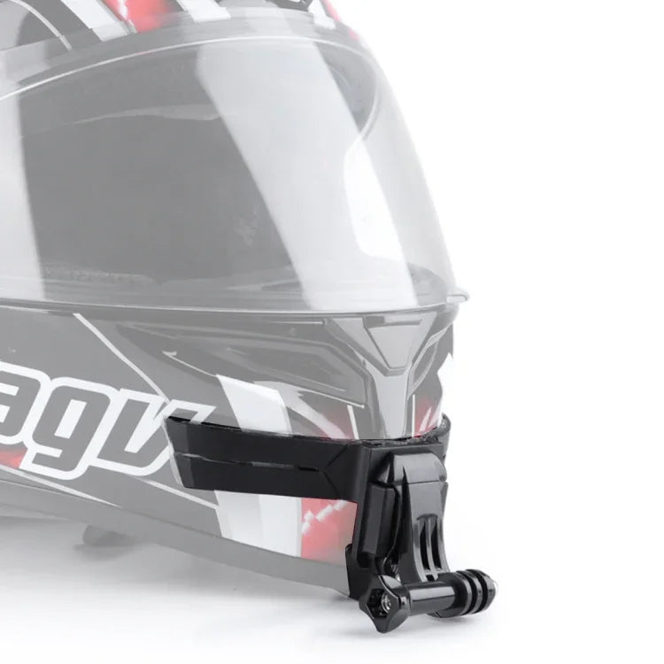 Support de casque avec boucle en J pour GoPro, Insta360, DJI et autres caméras d'action, support de casque
