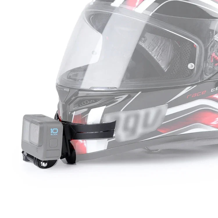 Support de casque avec boucle en J pour GoPro, Insta360, DJI et autres caméras d'action, support de casque