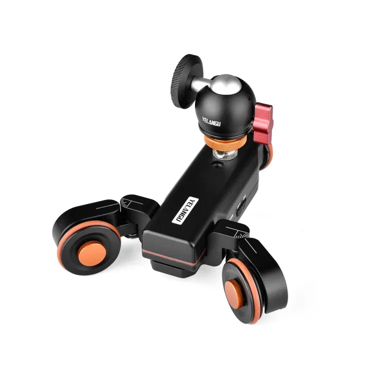 Chariot de travelling électrique YELANGU L4X-BC avec rotule, charge maximale : 3 kg, L4X-BC