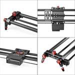 Rail de guidage électrique YELANGU L60TC 60 cm avec télécommande 2,4 GHz pour appareils photo reflex/caméras vidéo, L60TC 60 cm