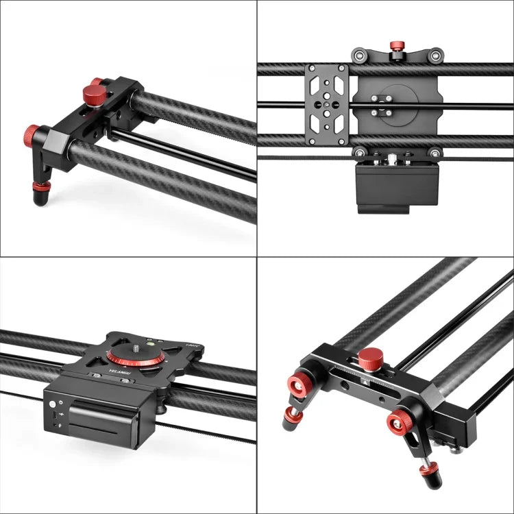 Rail de guidage électrique YELANGU L60TC 60 cm avec télécommande 2,4 GHz pour appareils photo reflex/caméras vidéo, L60TC 60 cm