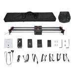 Rail de guidage électrique YELANGU L60TC 60 cm avec télécommande 2,4 GHz pour appareils photo reflex/caméras vidéo, L60TC 60 cm