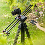 Rail de guidage électrique YELANGU L60TC 60 cm avec télécommande 2,4 GHz pour appareils photo reflex/caméras vidéo, L60TC 60 cm