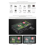 Moniteur de terrain pour appareil photo reflex numérique FEELWORLD LUT5, écran tactile ultra-lumineux de 5,5 pouces (3 000 nits), LUT5