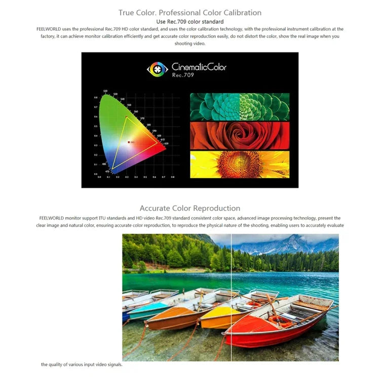 Moniteur de terrain pour appareil photo reflex numérique FEELWORLD LUT5, écran tactile ultra-lumineux de 5,5 pouces (3 000 nits), LUT5