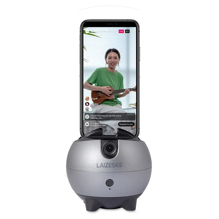LAIZESKE LA8 Robot Caméraman Intelligent Support de Téléphone avec Suivi Automatique à 360°, LA8