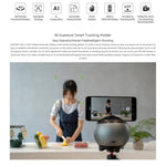 LAIZESKE LA8 Robot Caméraman Intelligent Support de Téléphone avec Suivi Automatique à 360°, LA8