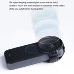 Protection d'objectif en verre trempé pour Insta360 One X2
