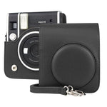 Étui intégral rétro en cuir PU avec bandoulière pour appareil photo FUJIFILM instax mini 40