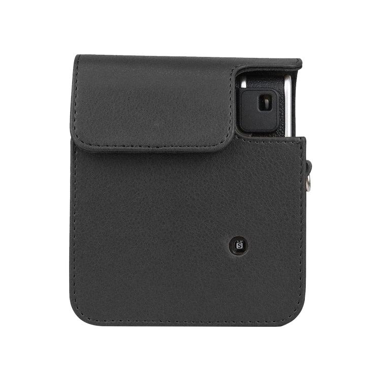 Étui intégral rétro en cuir PU avec bandoulière pour appareil photo FUJIFILM instax mini 40