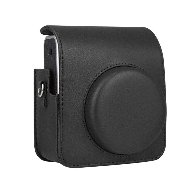 Étui intégral rétro en cuir PU avec bandoulière pour appareil photo FUJIFILM instax mini 40