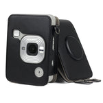 Étui intégral rétro en cuir PU avec bandoulière pour appareil photo FUJIFILM Instax Mini Liplay.