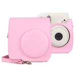 Étui rétro en cuir PU intégral avec bandoulière pour appareil photo FUJIFILM instax mini 7+, Pour FUJIFILM instax mini 7+