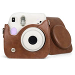 Étui rétro en cuir PU intégral avec bandoulière pour appareil photo FUJIFILM instax mini 7+, Pour FUJIFILM instax mini 7+