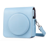 Étui intégral en cuir PU avec bandoulière pour appareil photo FUJIFILM instax Square SQ1