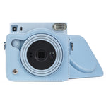 Étui intégral en cuir PU avec bandoulière pour appareil photo FUJIFILM instax Square SQ1