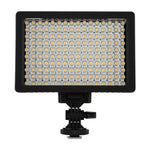 Éclairage vidéo LED blanc HD-160 pour appareils photo reflex numériques Canon, Nikon, avec 3 filtres, HD-160