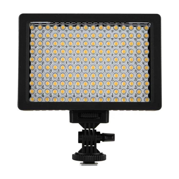 Éclairage vidéo LED blanc HD-160 pour appareils photo reflex numériques Canon, Nikon, avec 3 filtres, HD-160