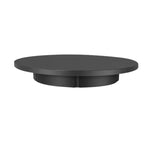 Plateau tournant électrique de 42 cm pour accessoires de tournage vidéo, charge maximale : 100 kg, alimentation secteur, prise britannique, 42 cm, prise britannique