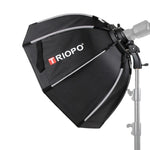 Diffuseur softbox parabolique octogonal pour flash cobra TRIOPO KS2-55 de 55 cm à chargement rapide, KS2-55