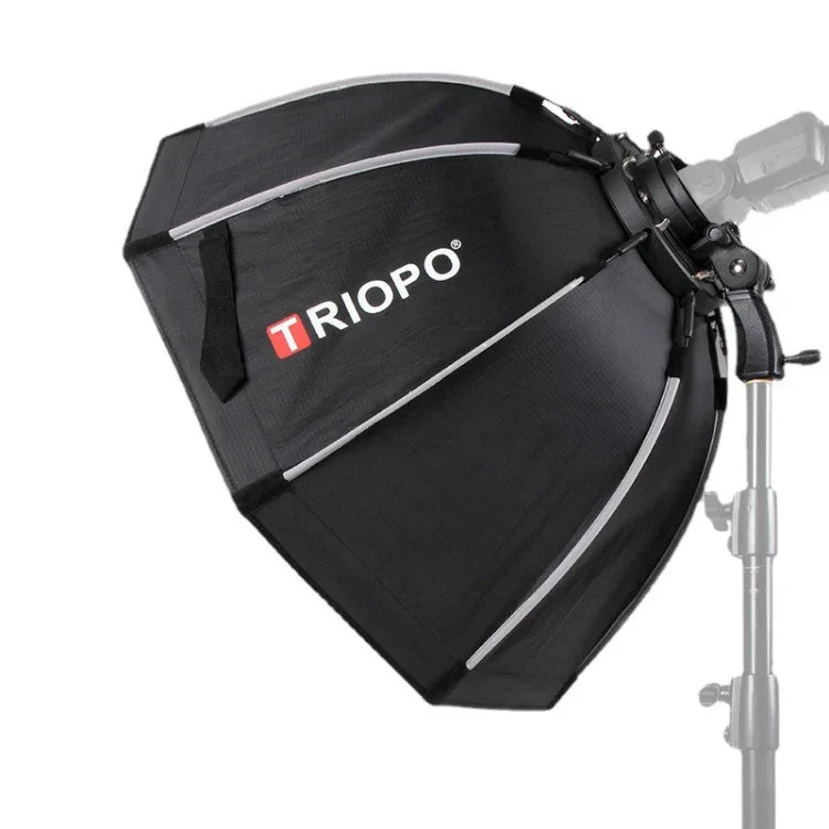 Diffuseur softbox parabolique octogonal pour flash cobra TRIOPO KS2-55 de 55 cm à chargement rapide, KS2-55
