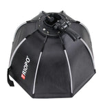 Diffuseur softbox parabolique octogonal pour flash cobra TRIOPO KS2-55 de 55 cm à chargement rapide, KS2-55