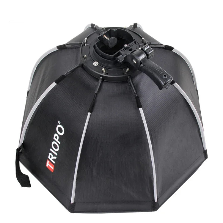 Diffuseur softbox parabolique octogonal pour flash cobra TRIOPO KS2-55 de 55 cm à chargement rapide, KS2-55