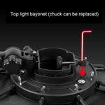 Diffuseur softbox parabolique octogonal pour flash cobra TRIOPO KS2-55 de 55 cm à chargement rapide, KS2-55