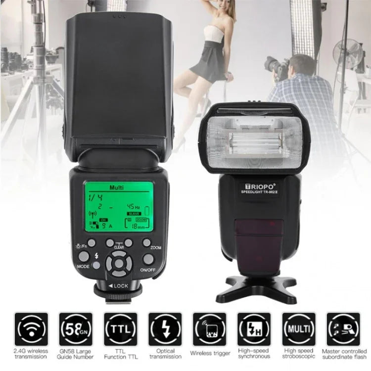 Flash TRIOPO TR-982IIIC pour Canon, TR-982IIIC pour Canon