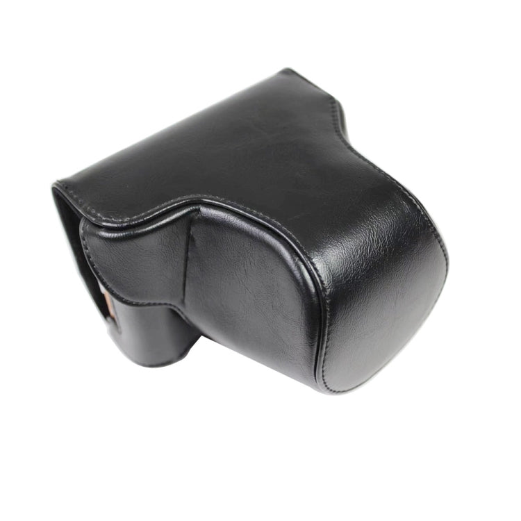 Étui intégral en cuir PU avec bandoulière pour appareil photo FUJIFILM X-A7 / X-A20 (objectif 15-55 mm), pour FUJI X-A7